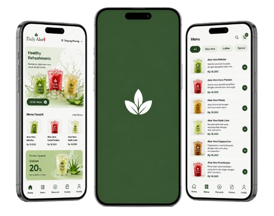 Daily Aloe App Features - Semua Banner